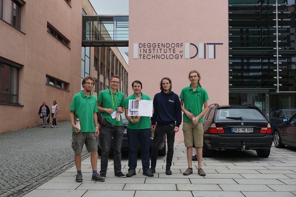Unser Team gewinnt bei der Robotour 2016 den 2. Platz!